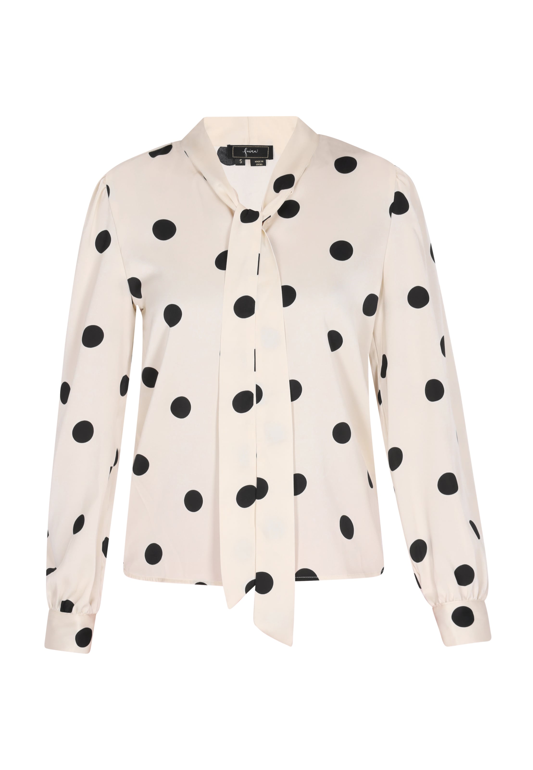 faina Blus i vit: framsida