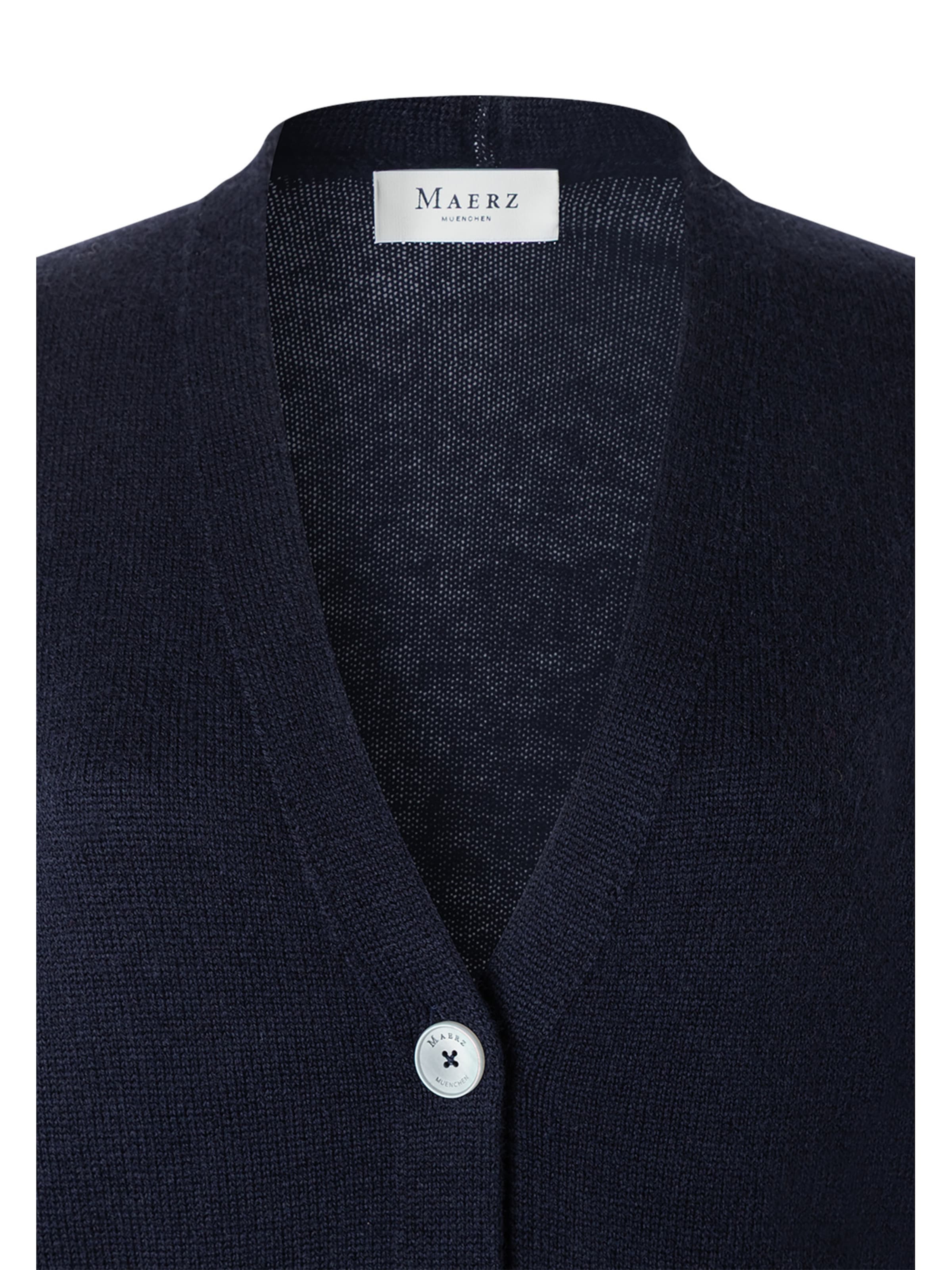 MAERZ Muenchen - Cárdigan en azul: frente