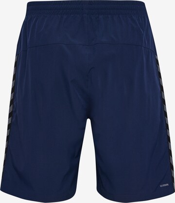 Regular Pantalon de sport Hummel en bleu