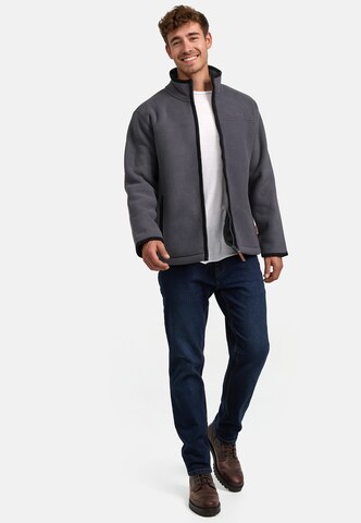 Veste en polaire 'Emilos' INDICODE JEANS en gris