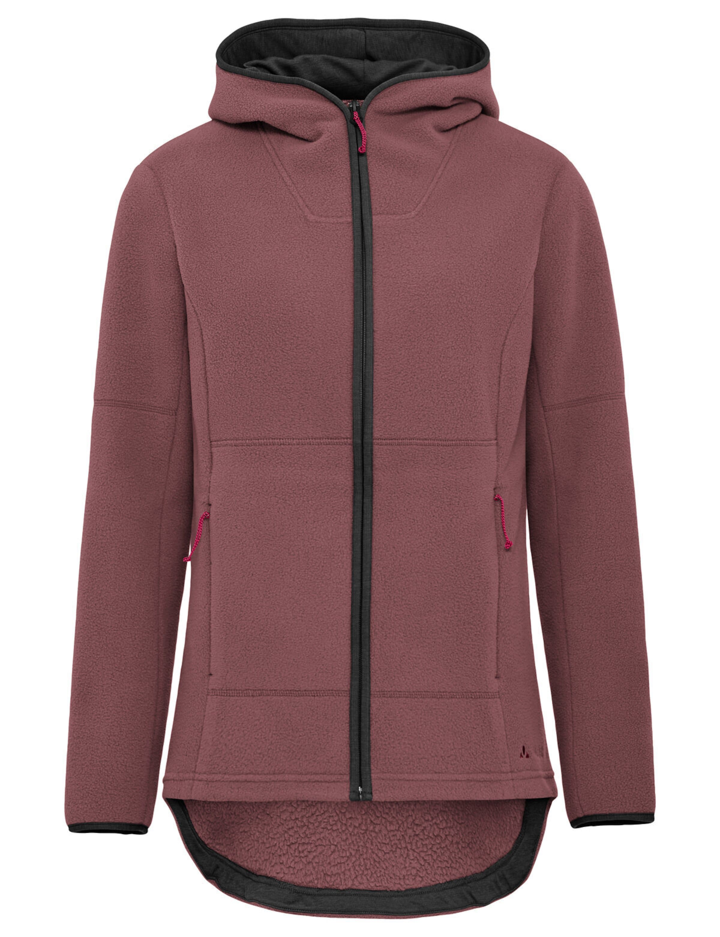 VAUDE Funktionsfleecejacke 'Neyland II' in Rot: Vorderseite