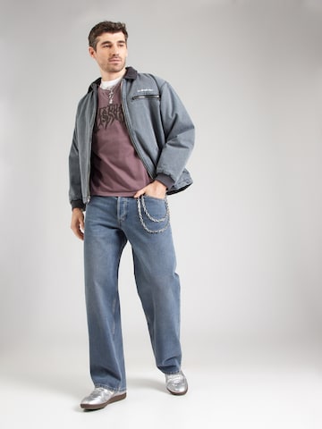 WEEKDAY Shirt 'Great' in Rood