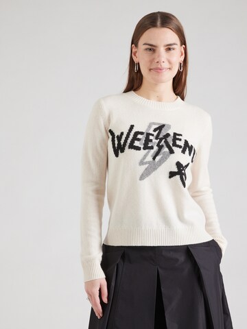 Weekend Max Mara Pulóver 'KANSAS' - fehér: elől