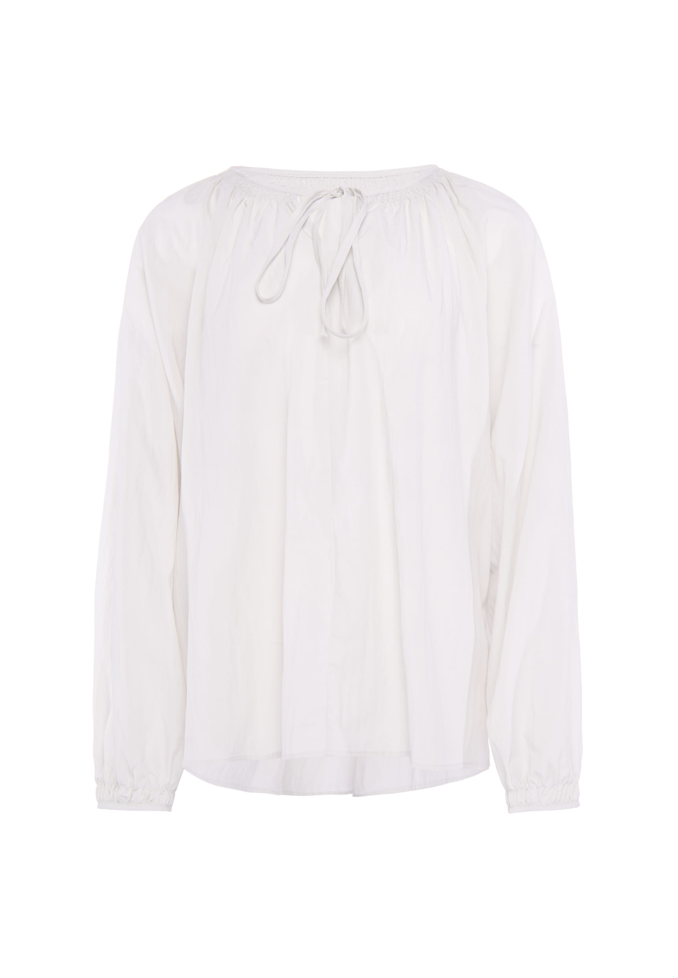 Usha - Blusa en gris: frente