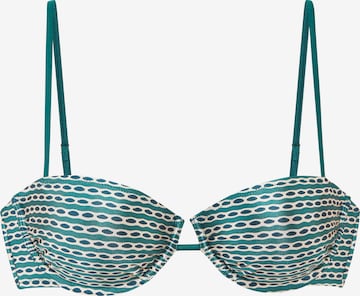 Copenhagen Studios Balconette Bikinitoppi värissä sininen: etupuoli