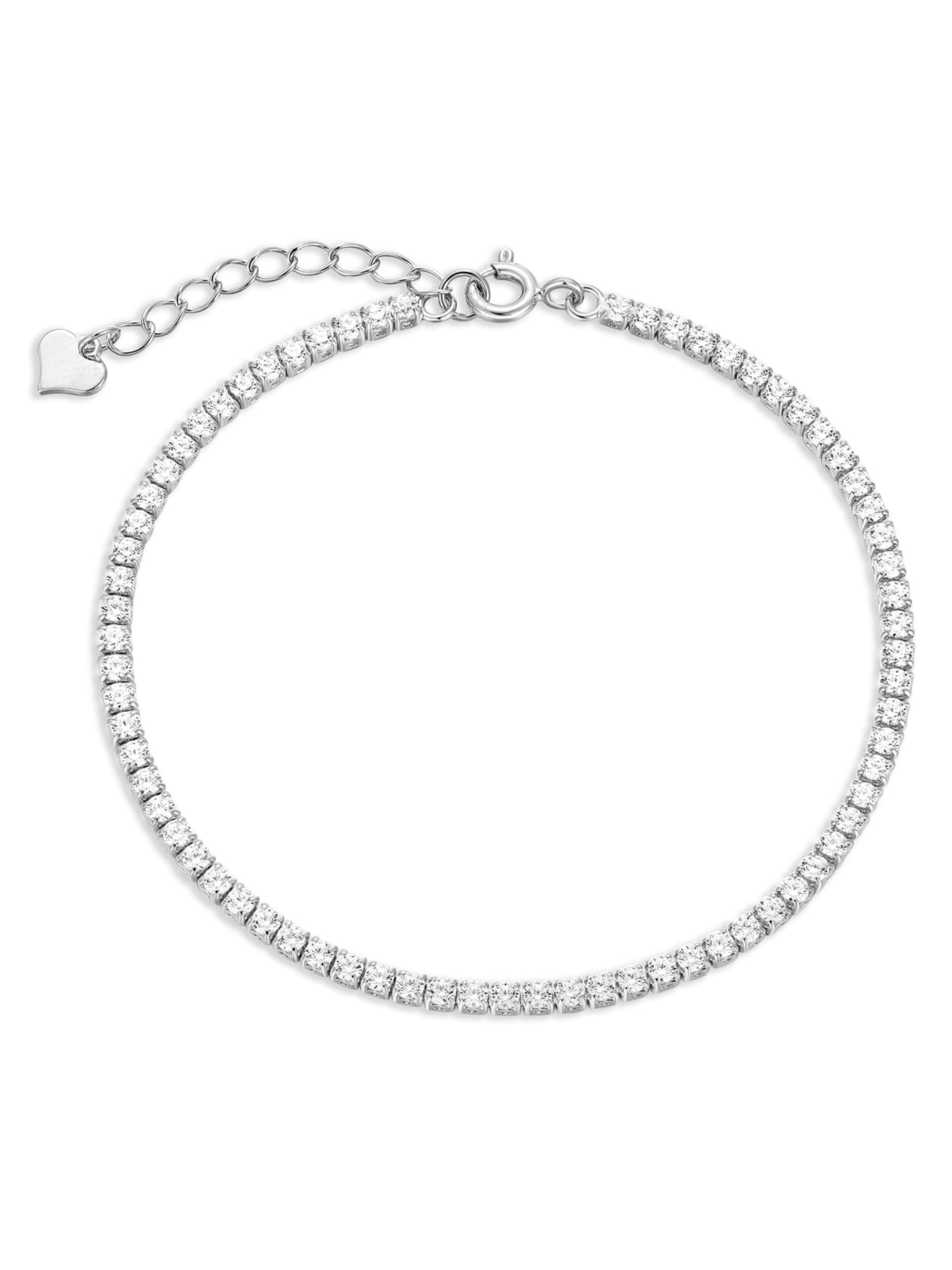 Kamiko Armband 'SKYE' in Zilver: voorkant