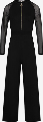 Morgan Jumpsuit in Black: front