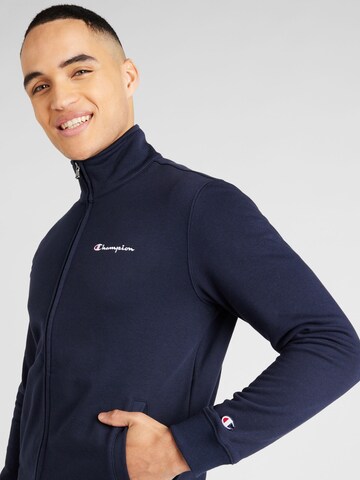 Champion Authentic Athletic Apparel - Sudadera con cremallera en azul