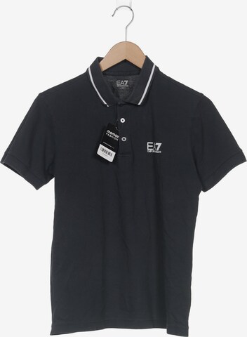 EA7 Emporio Armani Poloshirt M in Grau: predná strana