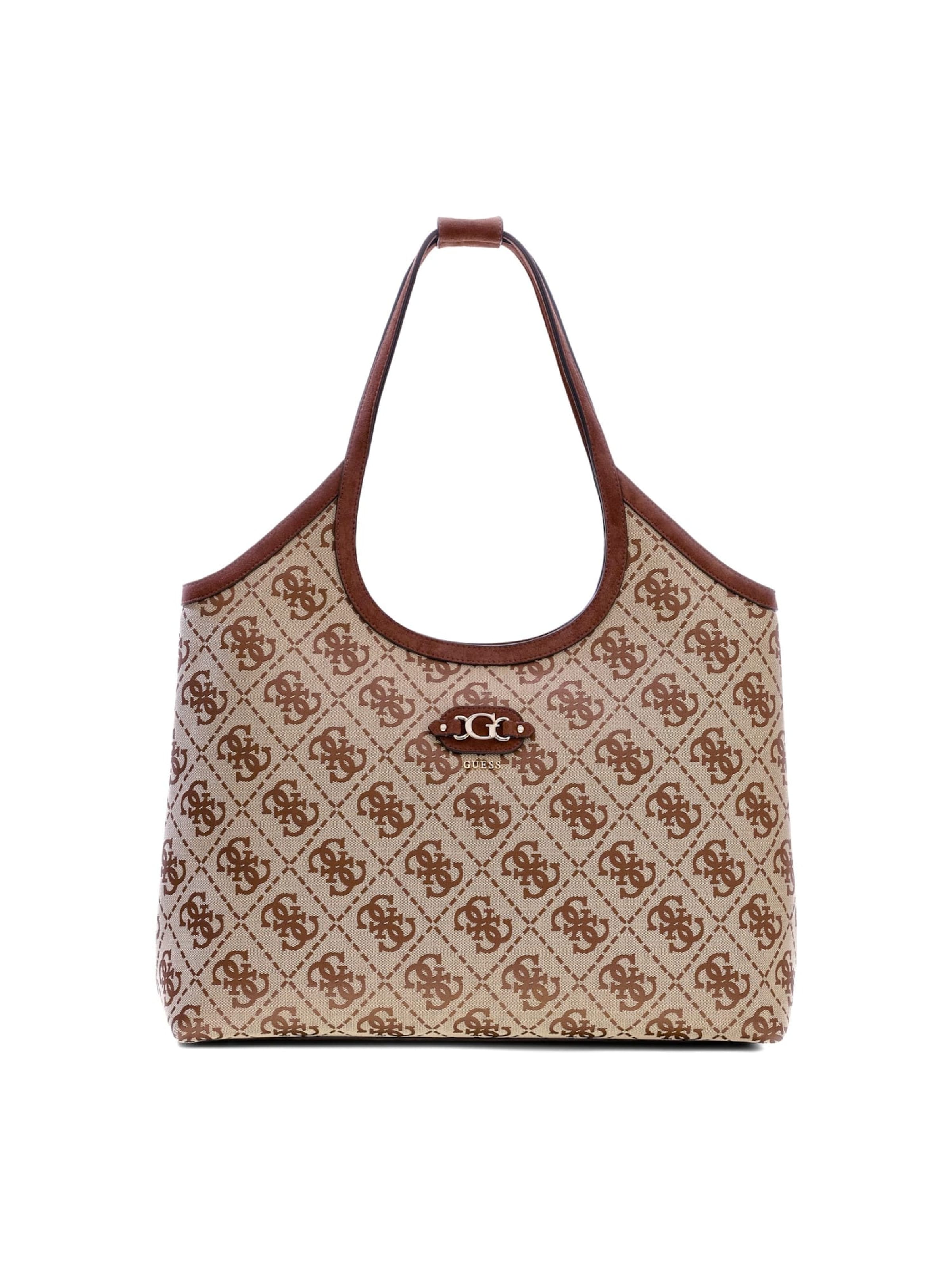 GUESS Handtasche in Braun: Vorderseite
