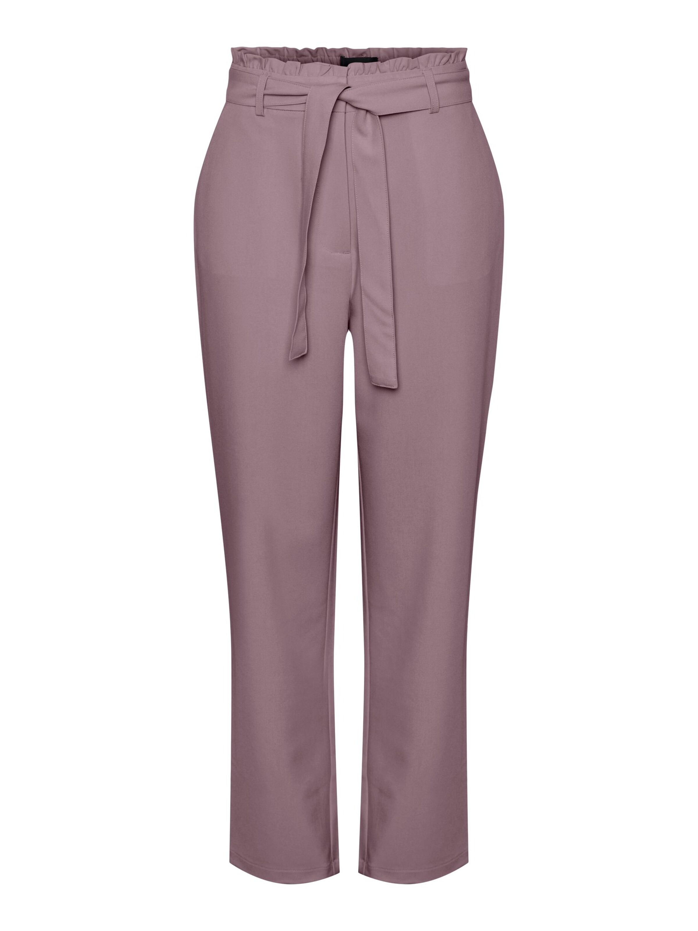 PIECES Regular Pants 'Bosella' in Purple: front