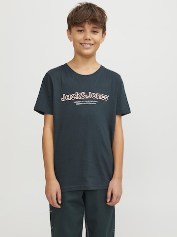 T-Shirt Jack & Jones Junior en vert : devant