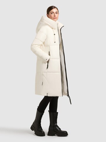 Cappotto invernale 'Jasmine' di khujo in bianco