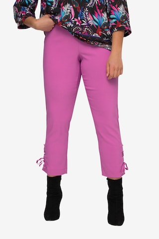 MIAMODA Regular Bügelfaltenhose in Pink: predná strana