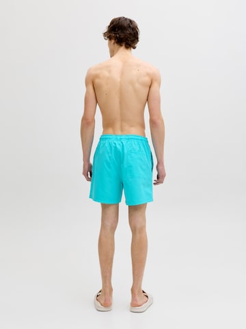 Șorturi de baie 'JPSTMaui Tropic' de la JACK & JONES pe albastru