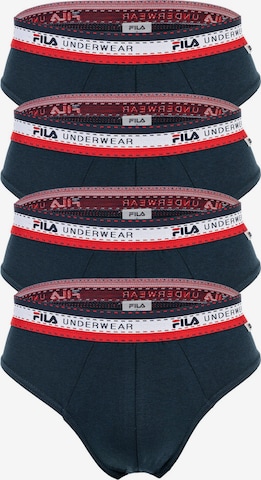 Slip FILA en bleu : devant