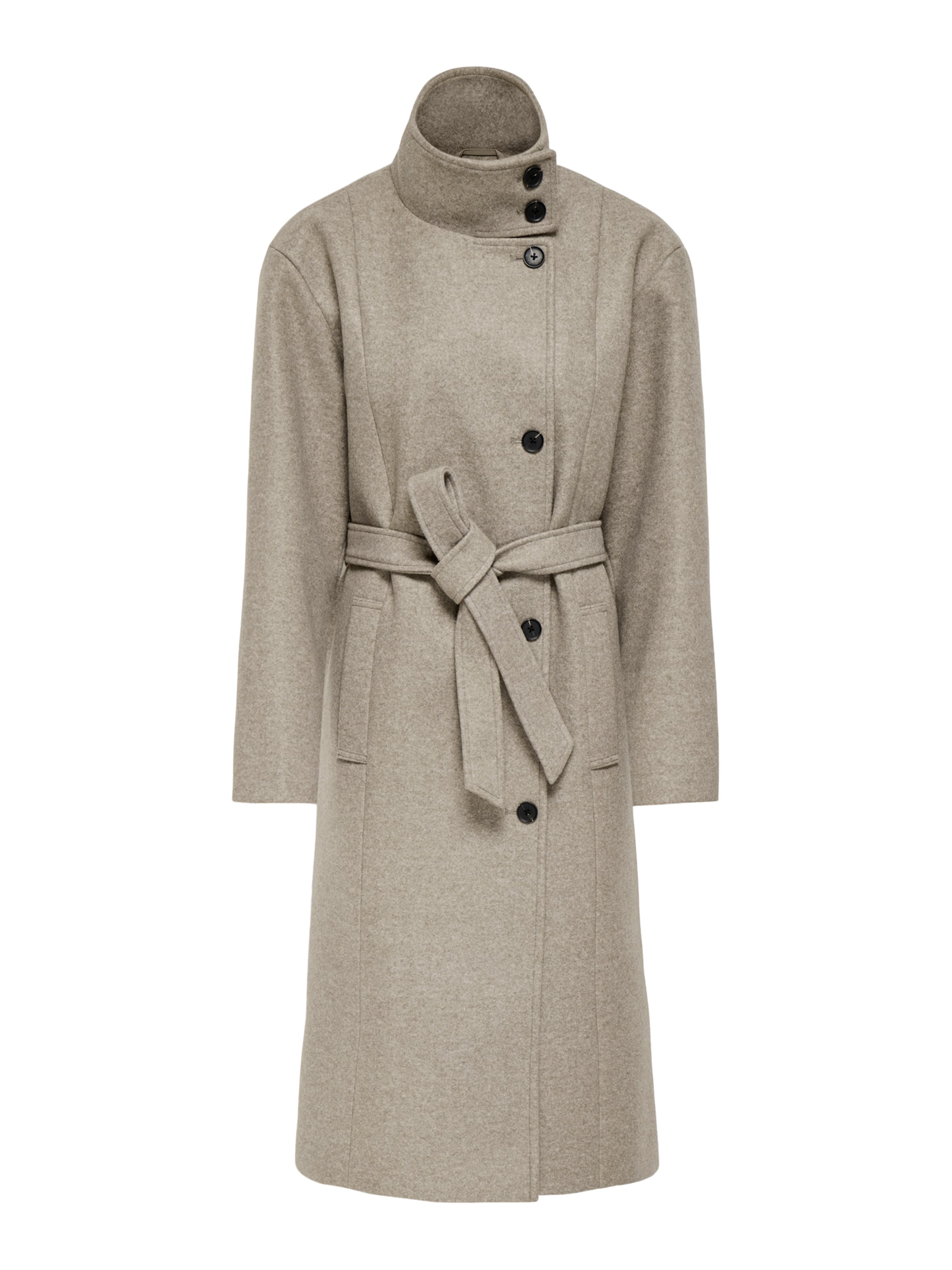 ONLY Between-seasons coat 'ONLTRILLION' in Brown: front