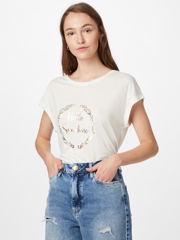 ABOUT YOU - Camiseta 'Tabea' en blanco: frente