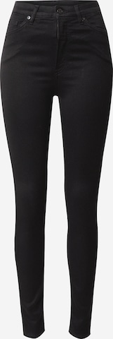 Monki Skinny Jeans in Black: front