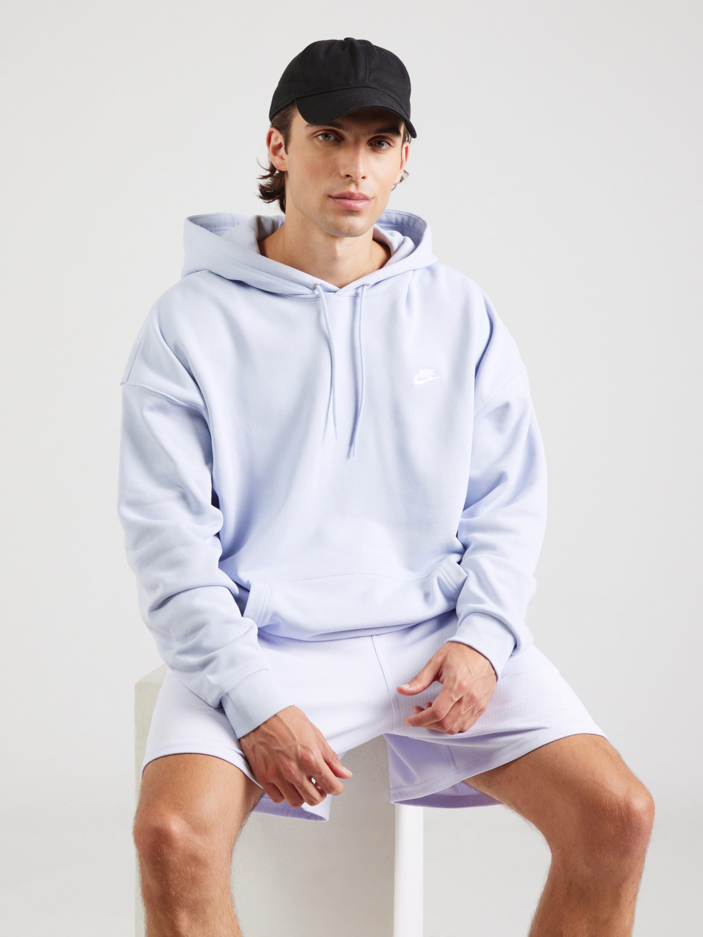 nike club lilac sweatshirt