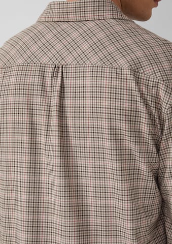 s.Oliver Regular fit Overhemd in Beige
