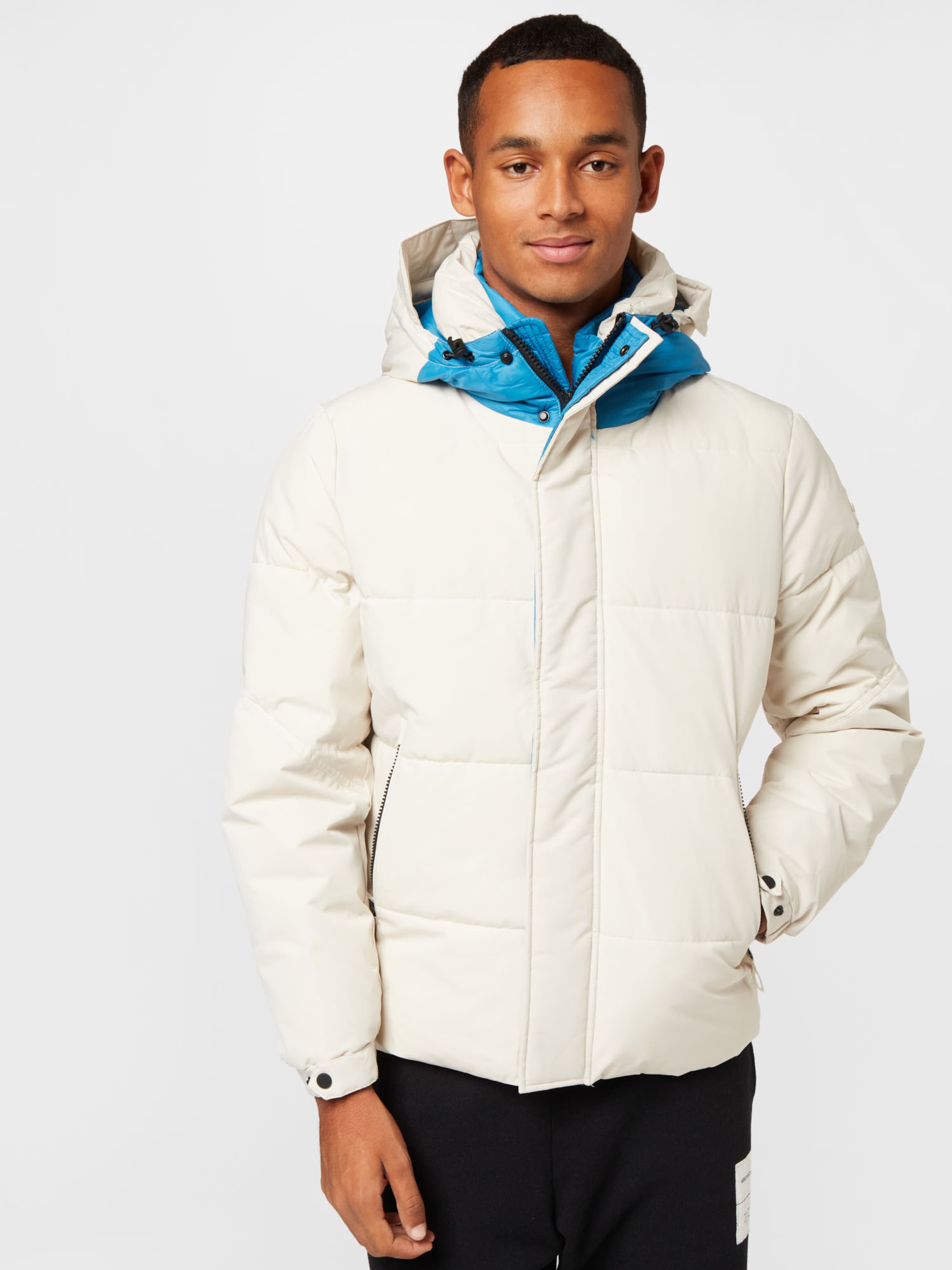 The north face box cheap canyon jacket in vintage white