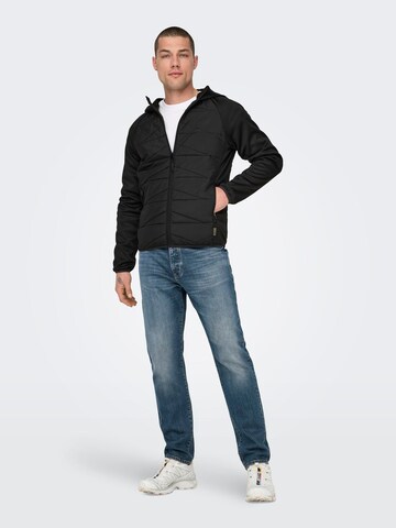 Giacca di mezza stagione 'ONSLAN' di Only & Sons in nero