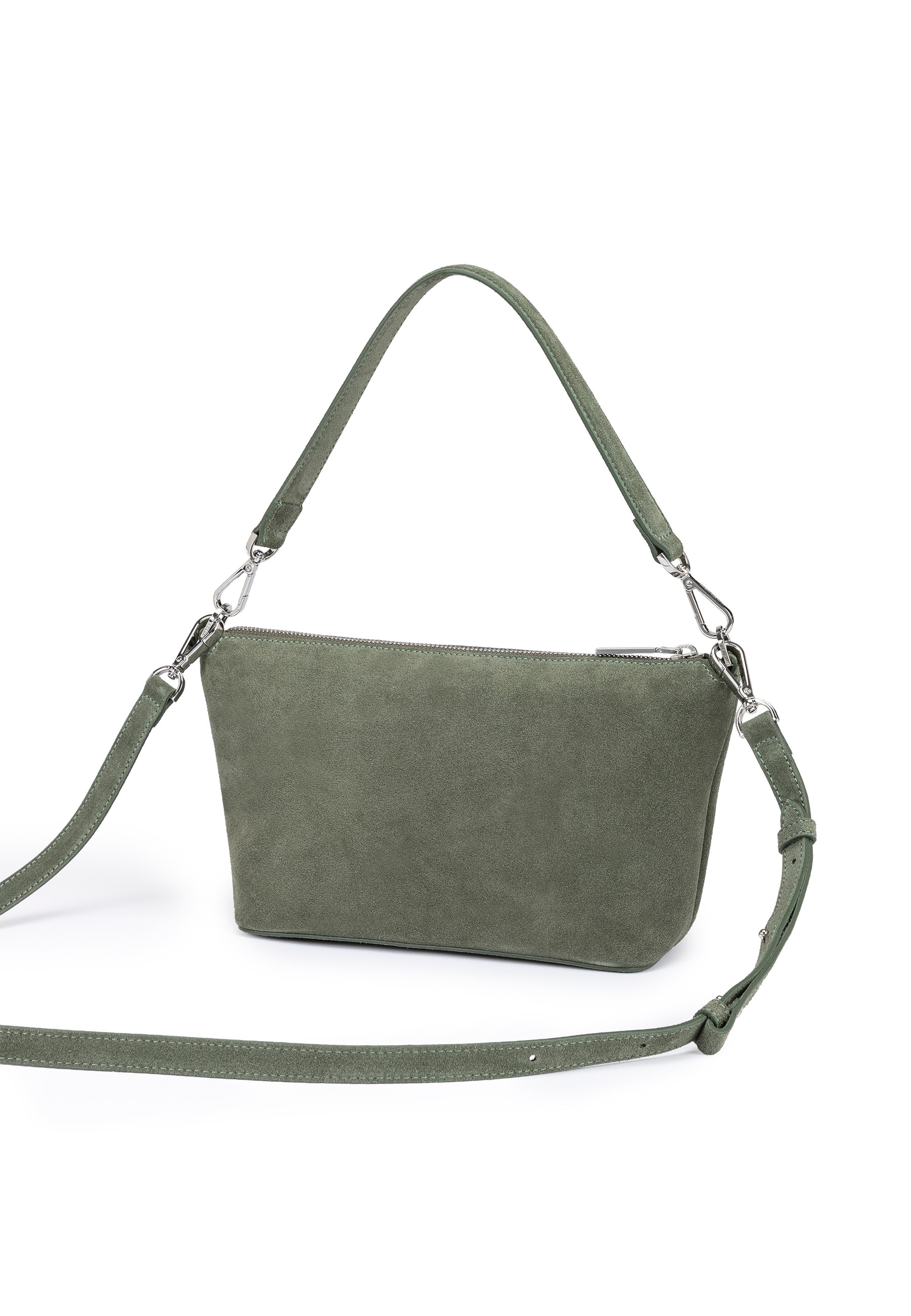 Roeckl Schoudertas 'GAIA UMHÄNGETASCHE VELOUR SMALL' in Groen