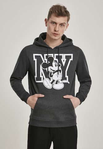 Sweat-shirt 'Mickey' Mister Tee en gris : devant