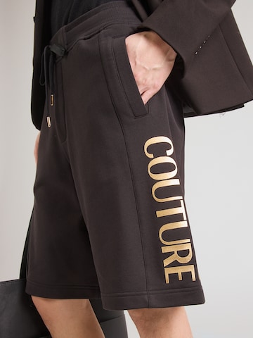 Regular Pantalon Versace Jeans Couture en noir