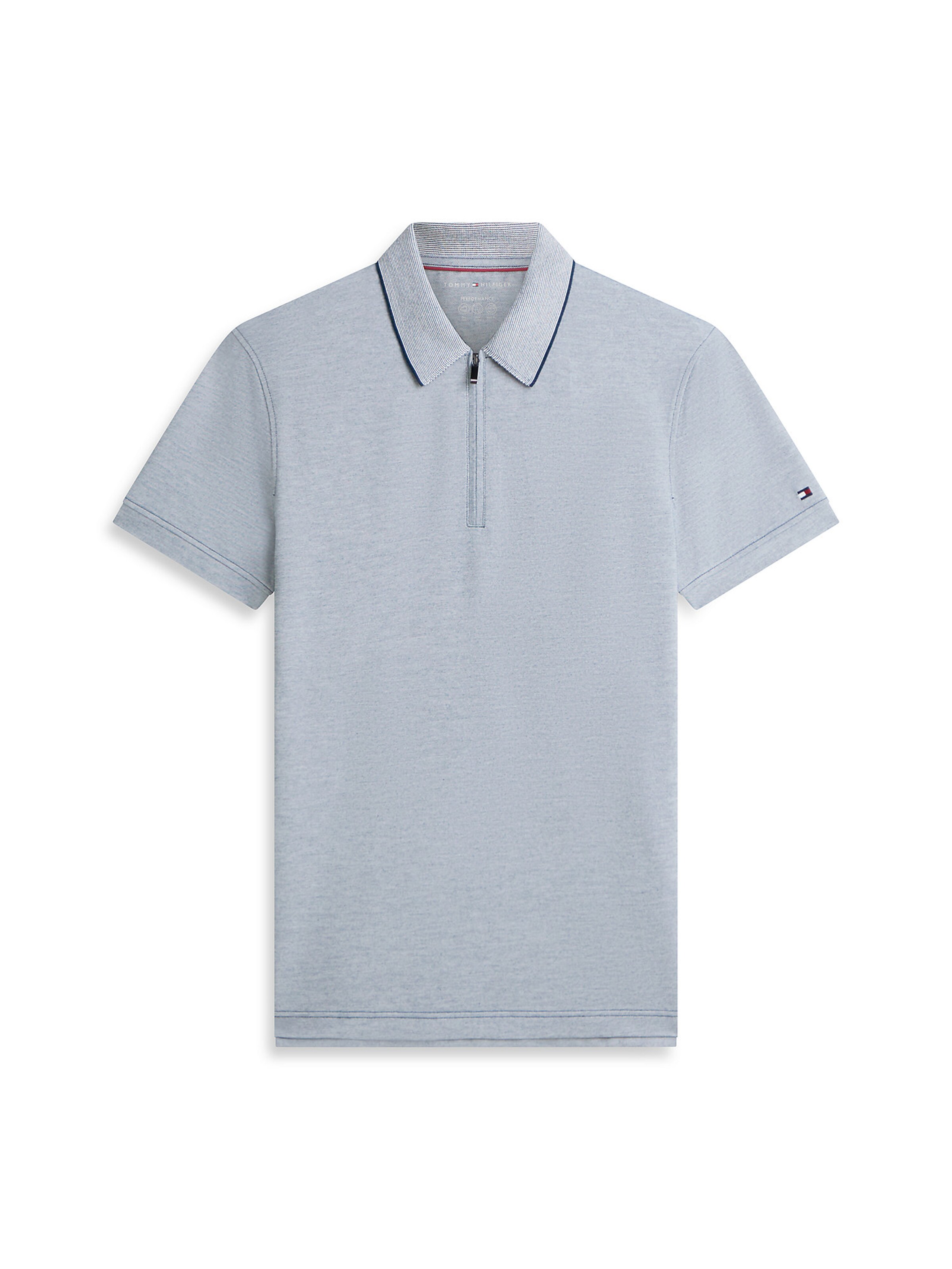 TOMMY HILFIGER Poloshirt in blaumeliert, Produktansicht