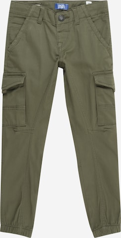 Pantaloni 'PAUL FLAKE' di Jack & Jones Junior in verde: frontale