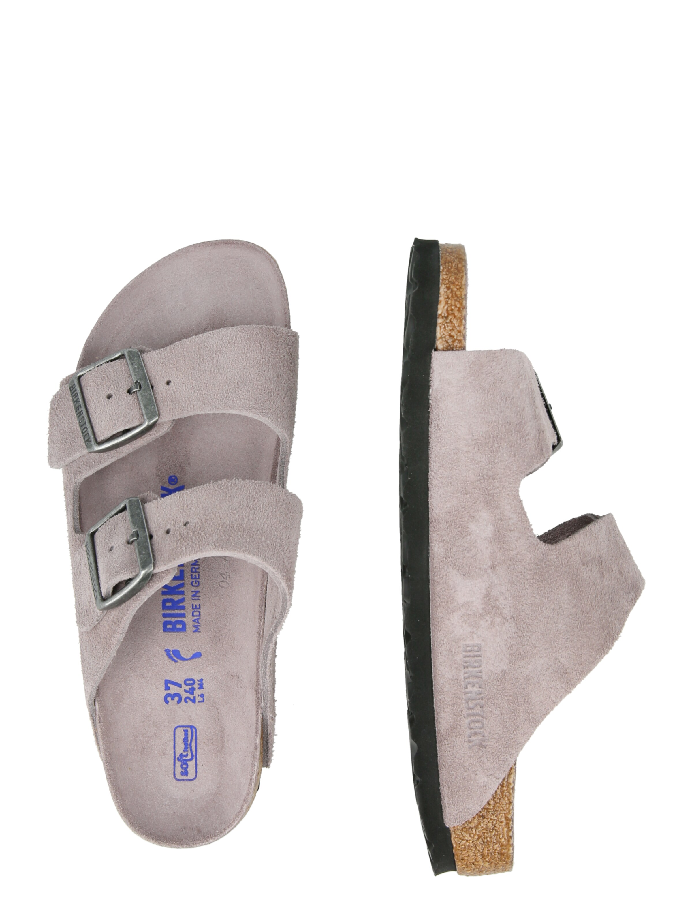 BIRKENSTOCK Muiltjes 'Arizona' in Lila