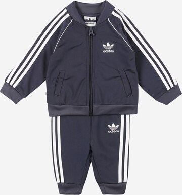 Survêtement 'Adicolor' ADIDAS ORIGINALS en bleu : devant