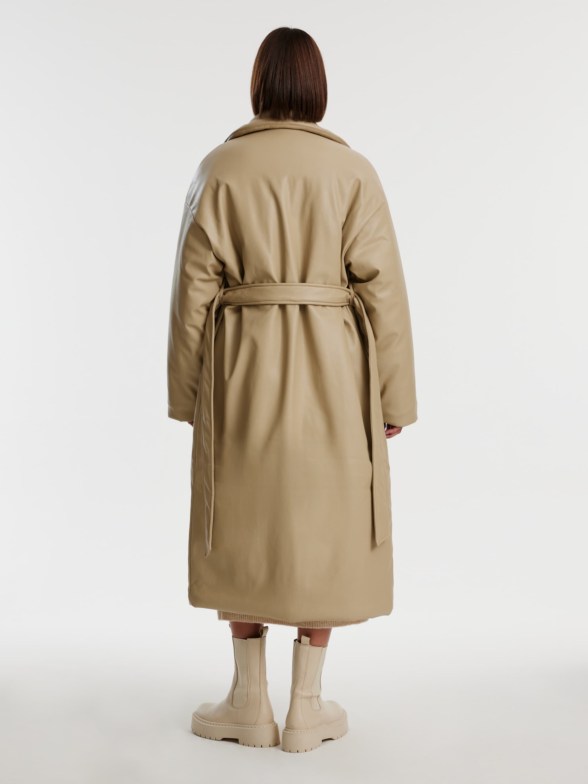 EDITED Produits Manteau d’hiver 'Yuki' beige