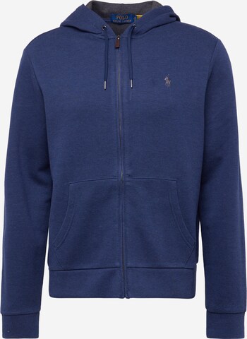 Polo Ralph Lauren Sweatjacke in Blau: predná strana