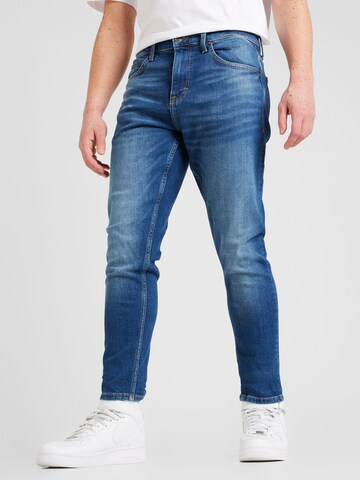 Regular Jeans 'Shawn' de la QS pe albastru: față