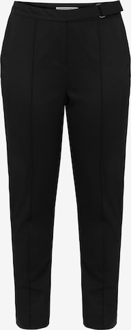 TATUUM Normalny krój Spodnie w kant 'JAKINA' w kolorze czarny: przód