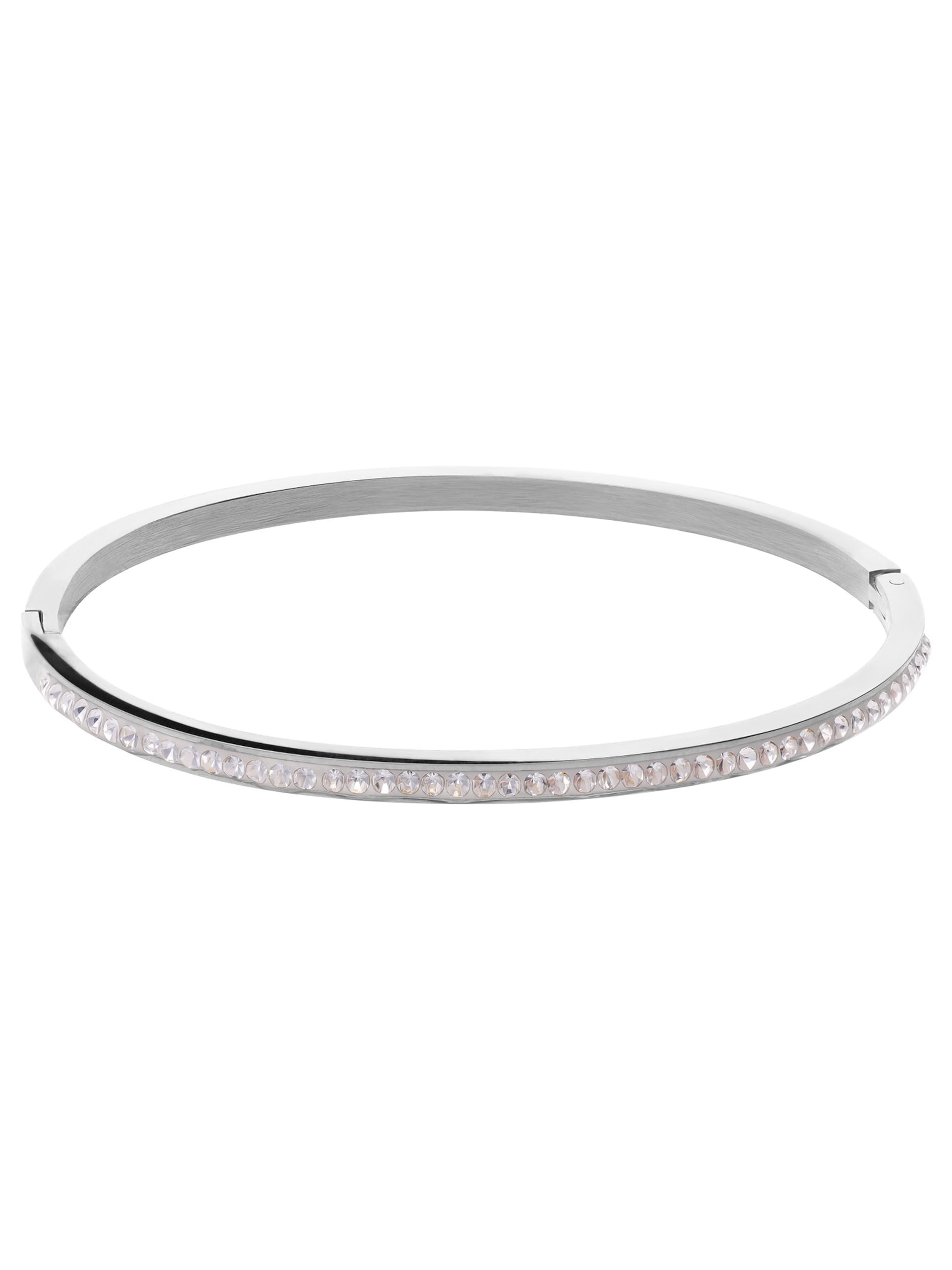 Lucardi Bracelet 'Statement' in Silver: front