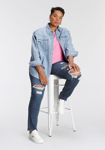 Levi's® Plus Blouse in Blue