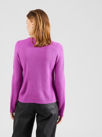 VILA Sweater 'Lou' in Purple