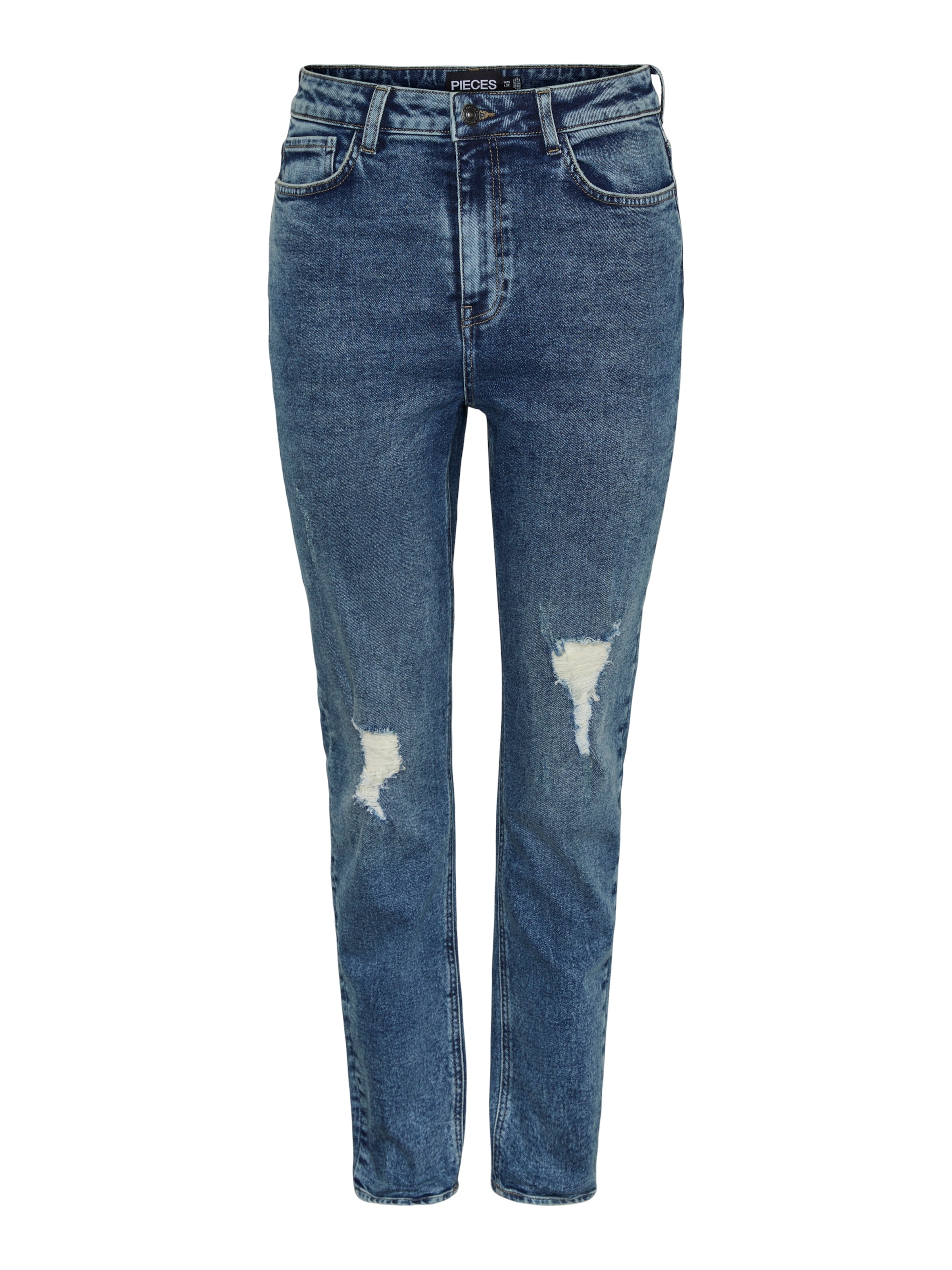 PIECES Regular Jeans 'BELLA' in Blue: front