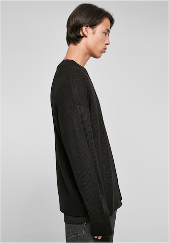 Urban Classics Knit Cardigan in Black