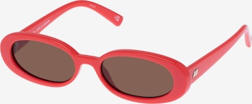 Ochelari de soare 'OUTTA LOVE' de la LE SPECS pe roșu: față