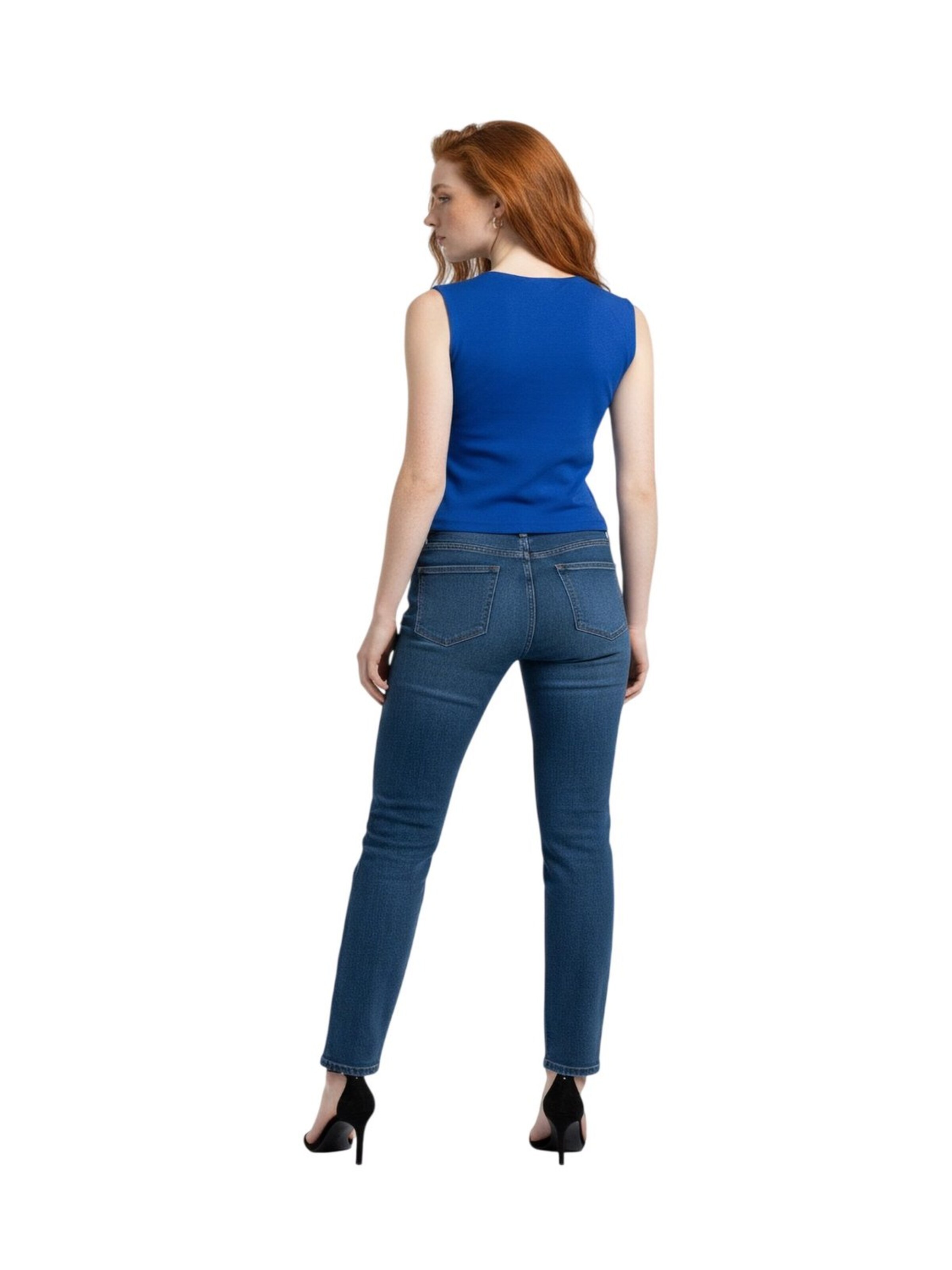 Alexa Dash Top in Blue