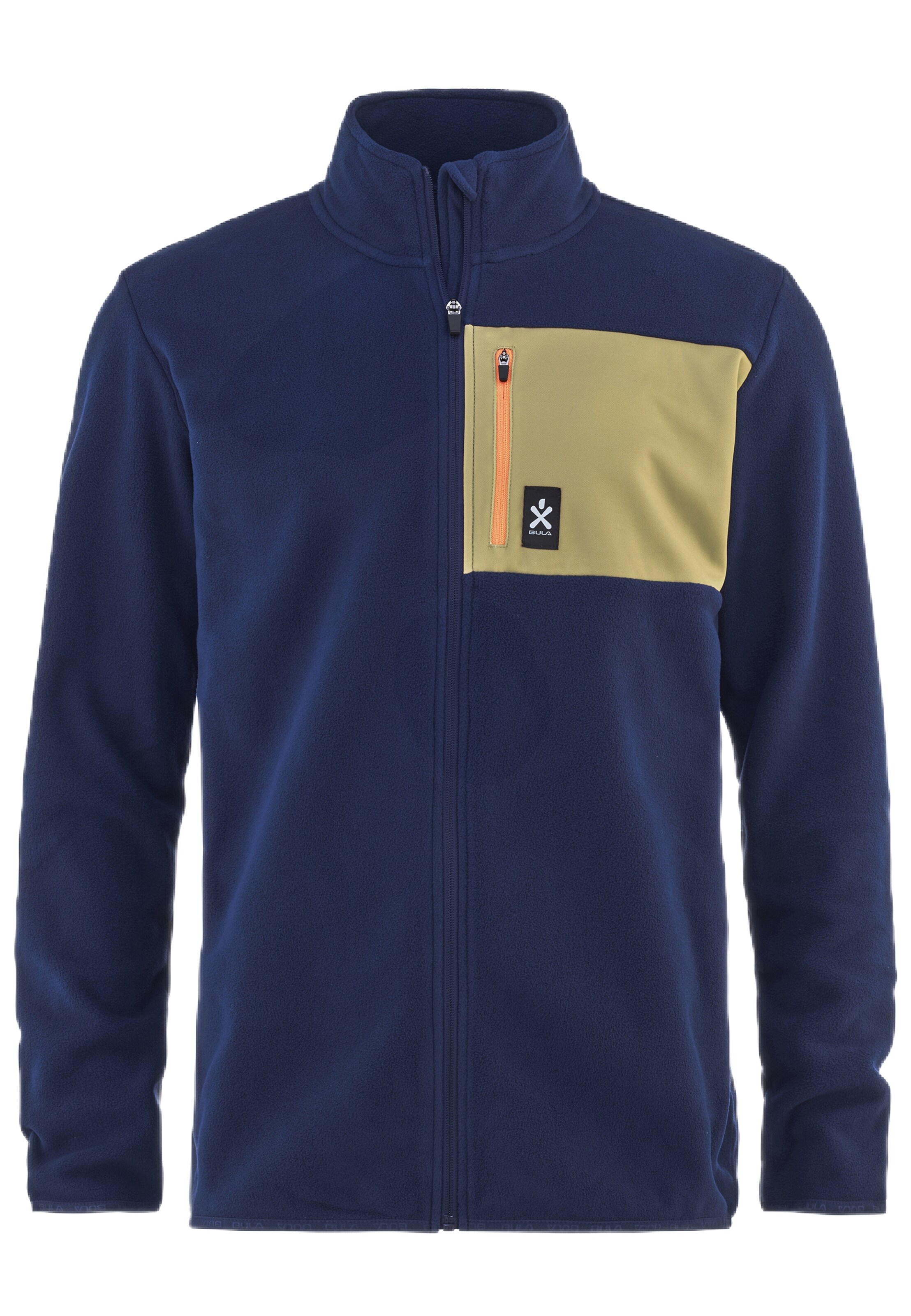 BULA Funktionsfleecejacke in Blau: Vorderseite