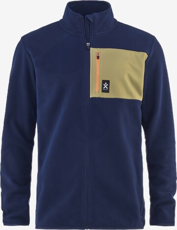 BULA Athletic Fleece Jacket in Blue: front