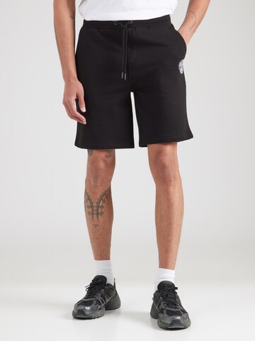 Karl Lagerfeld Regular Shorts in Schwarz: Vorderseite