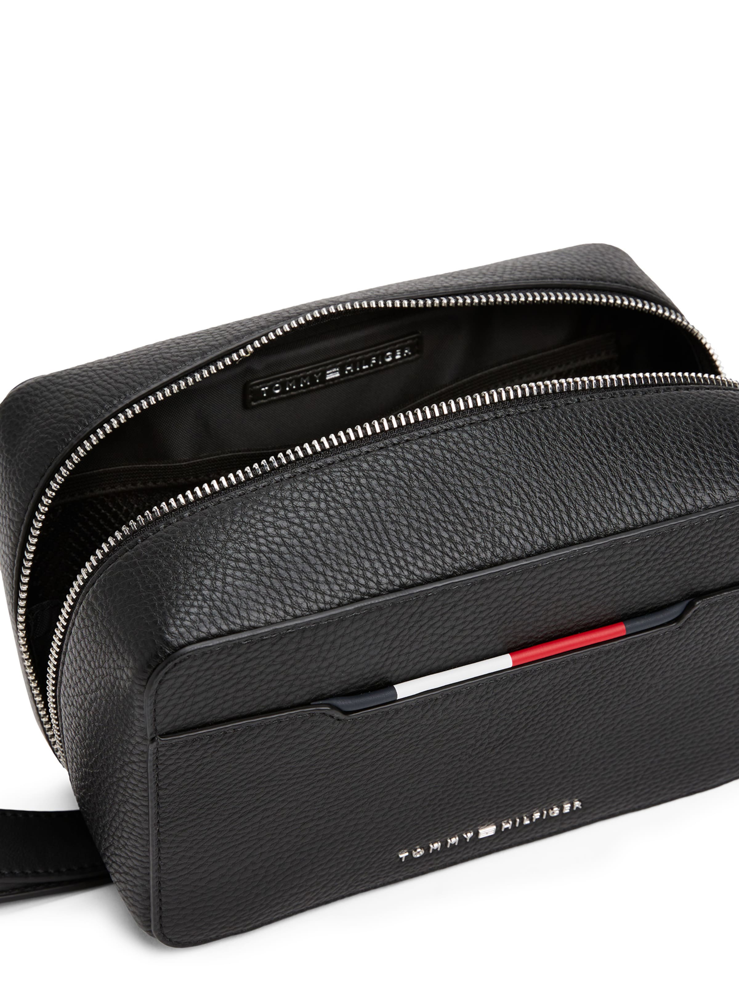 TOMMY HILFIGER Toilettaske i sort