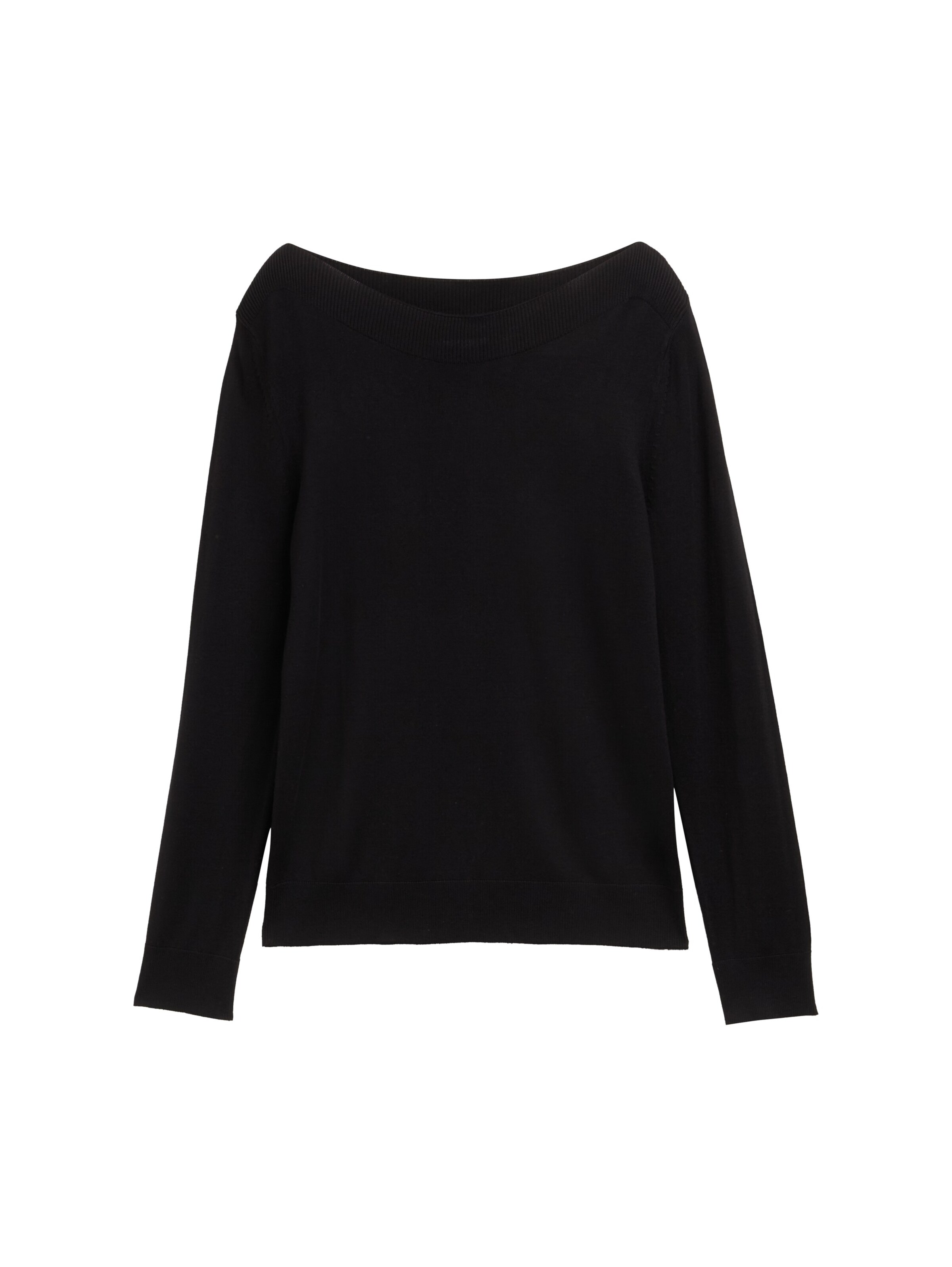 TOM TAILOR Pullover in Schwarz: Vorderseite
